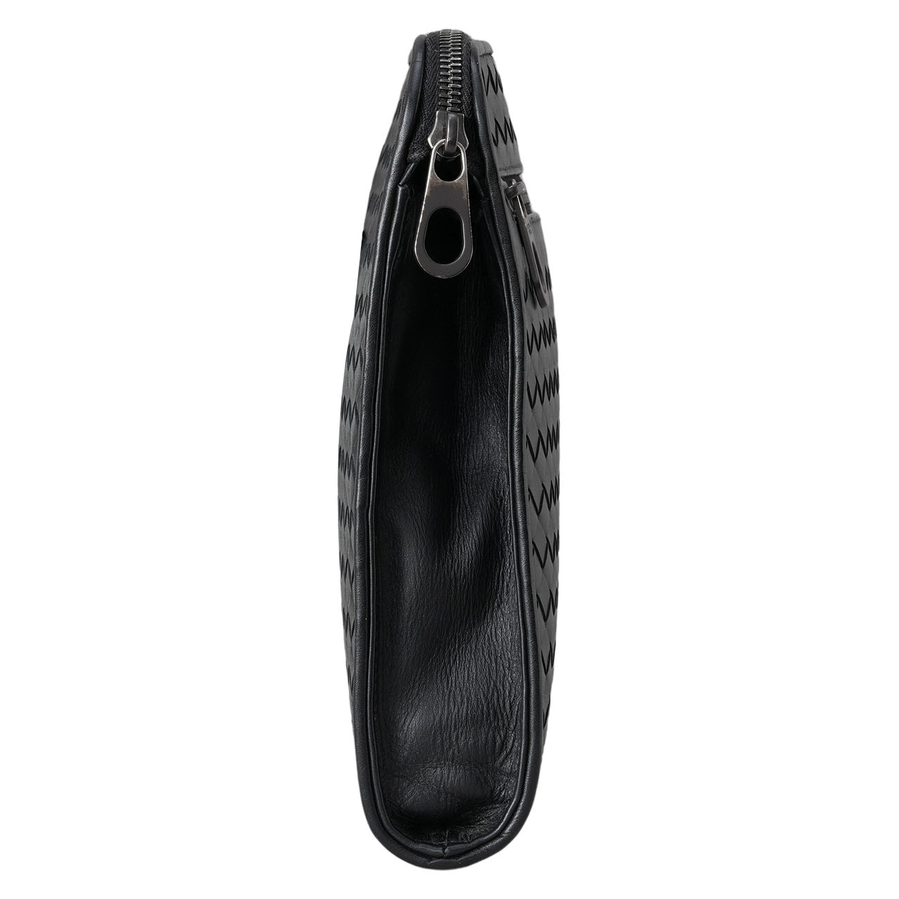 BOTTEGA VENETA(USED)보테가베네타 인트레치아토 클러치 블랙